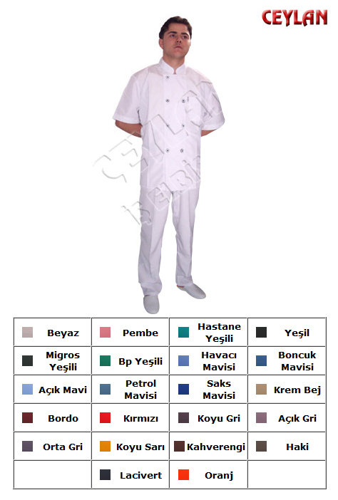 Aşçı-Garson Elbisesi - 04