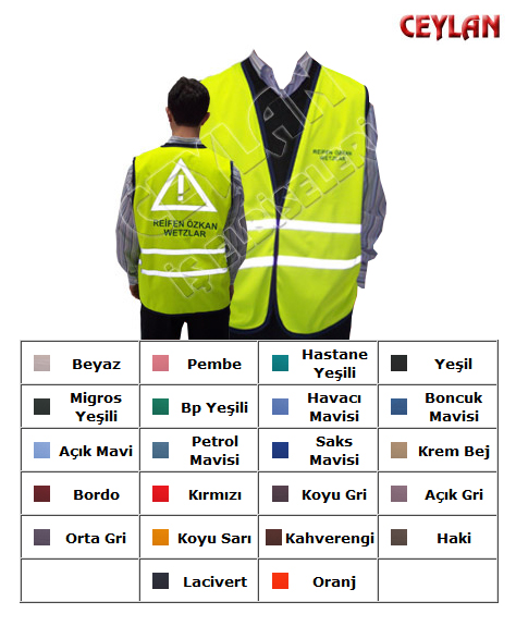 Fosforlu Yelek - 01